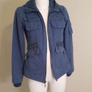 Blue utility jacket